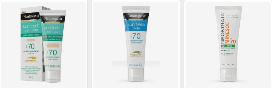 PROTETOR Solar FACIAL Toque SECO