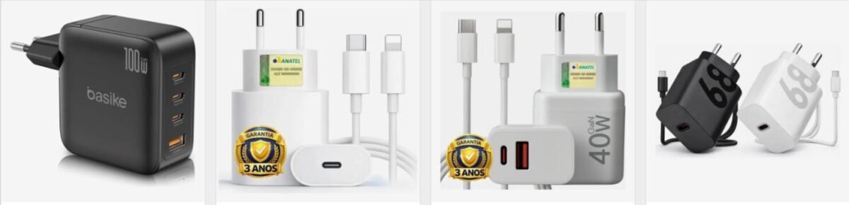 CARREGADOR Turbo USB C