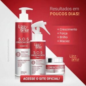 KIT S.O.S Crescimento LIZZ ANTE Vale a Pena? Review 2026 1 KIT SOS CRESCIMENTO